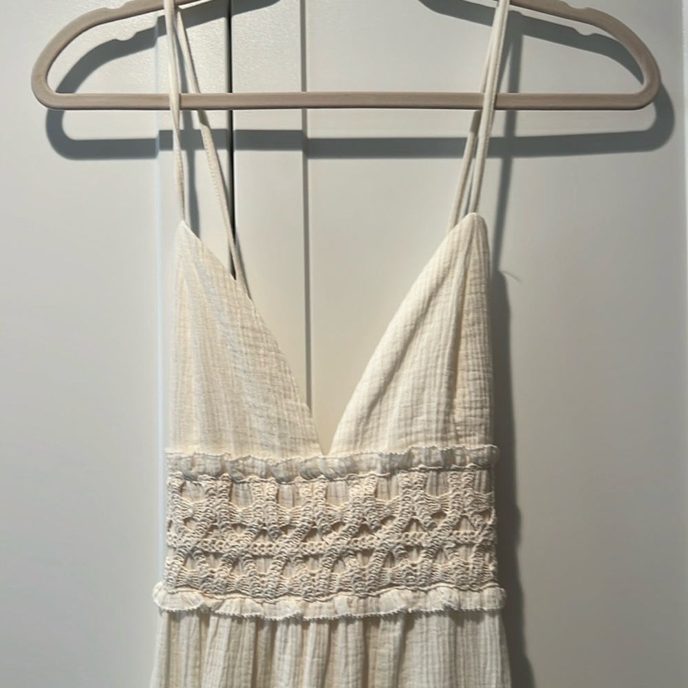 NWT Zara Crochet Midi Dress Size Medium